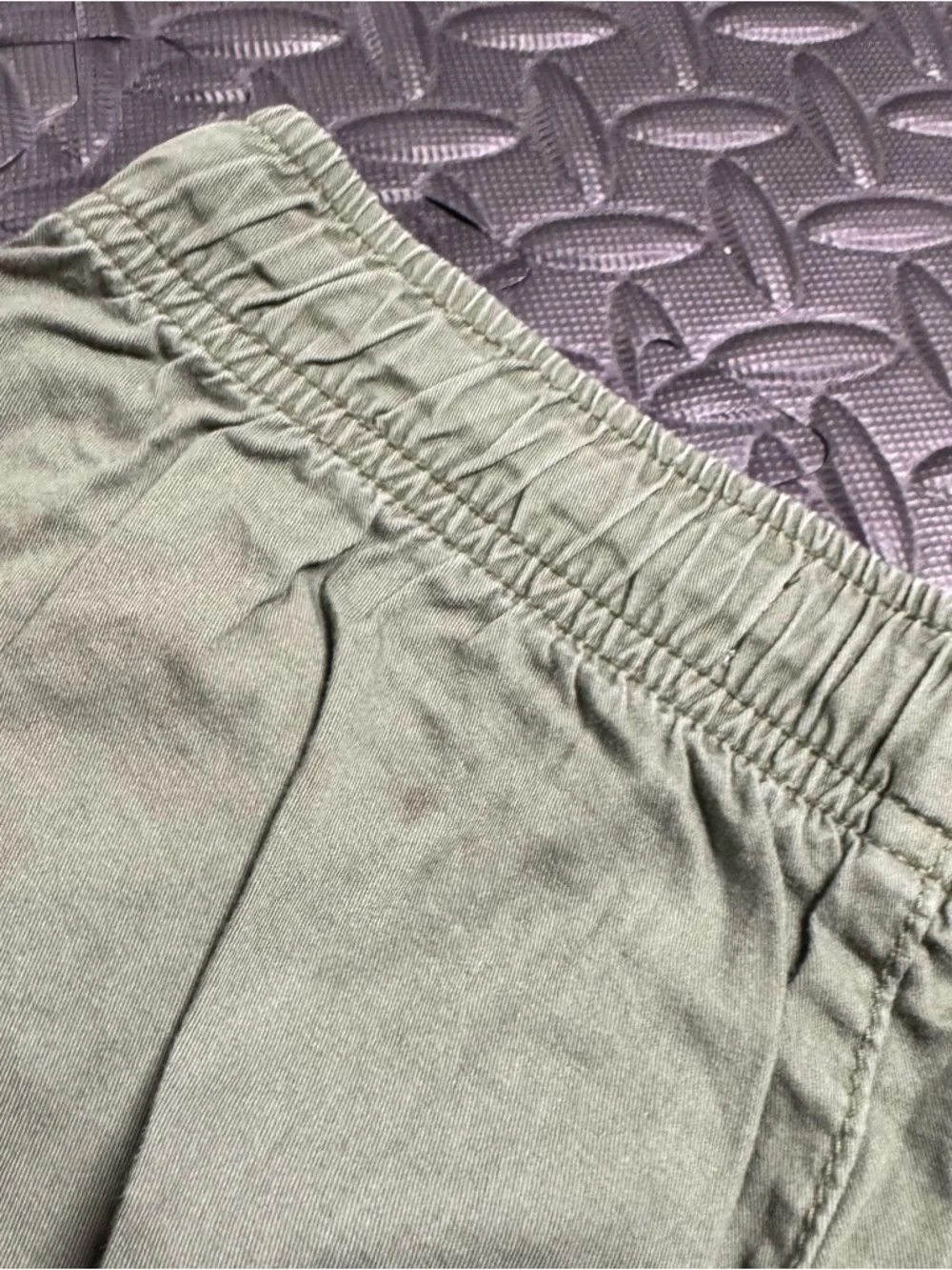 Old Navy Boys Green Drawstring Shorts Size L 10-12 Casual Summer